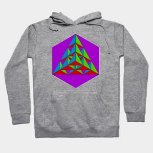 Colorful Triangles 1 Hoodie